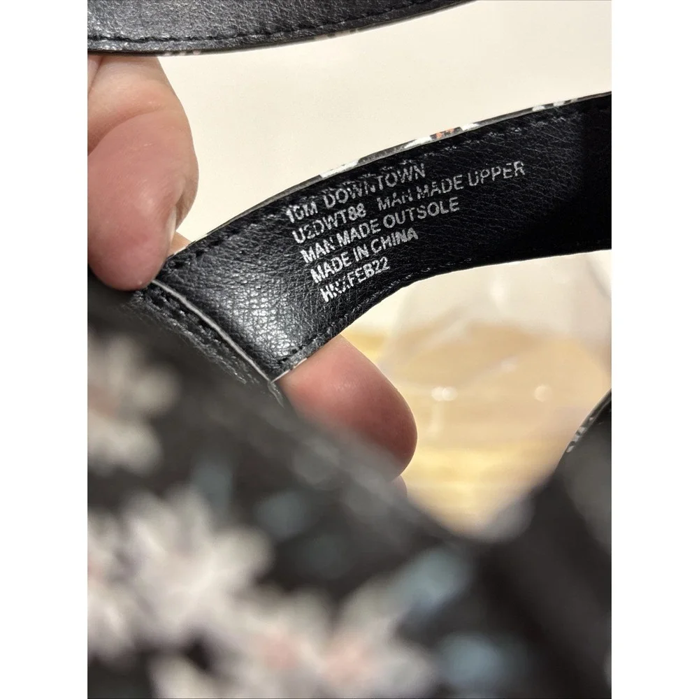 UNIONBAY girl black sandals